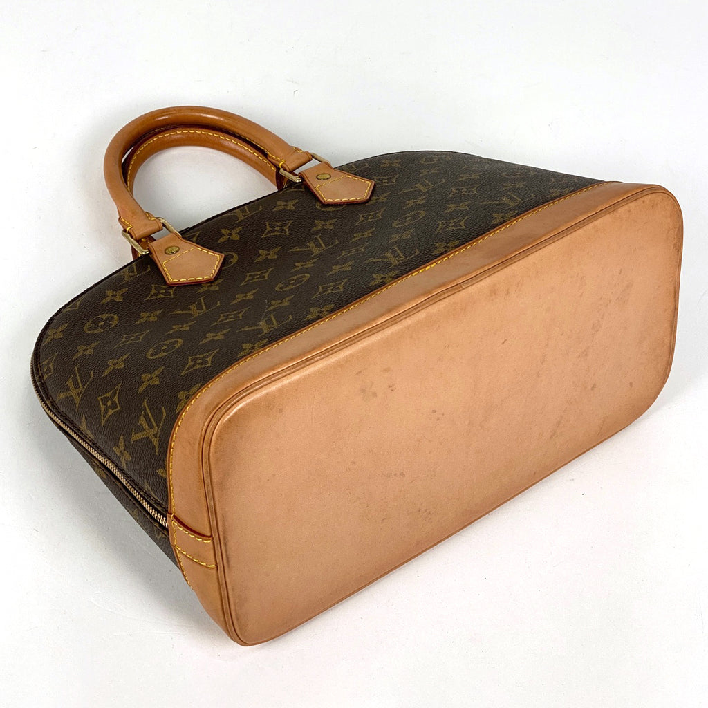 ルイ・ヴィトン アルマ 手提げ ハンドバッグ モノグラム ブラウン M51130 レディース 【中古】brbag
