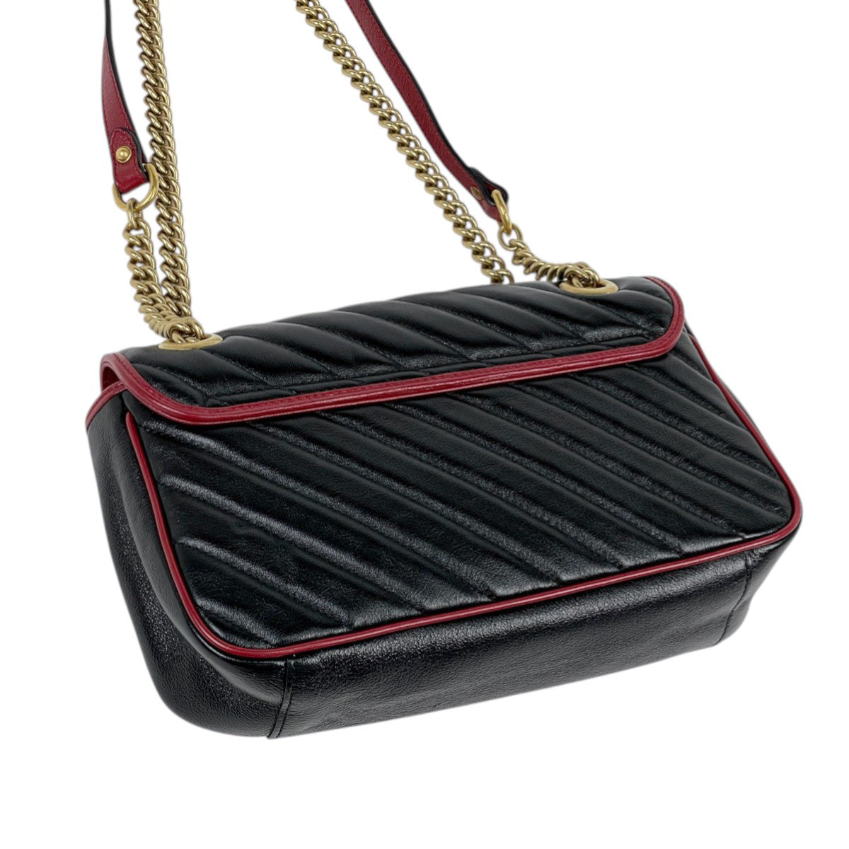 バイセル公式】グッチ GGマーモント キルティング スモール ショルダー