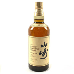 【東京都内限定お届け】 サントリー SUNTORY 山崎 12年 ピュアモルト 華 750ml 国産ウイスキー 【古酒】liqbb