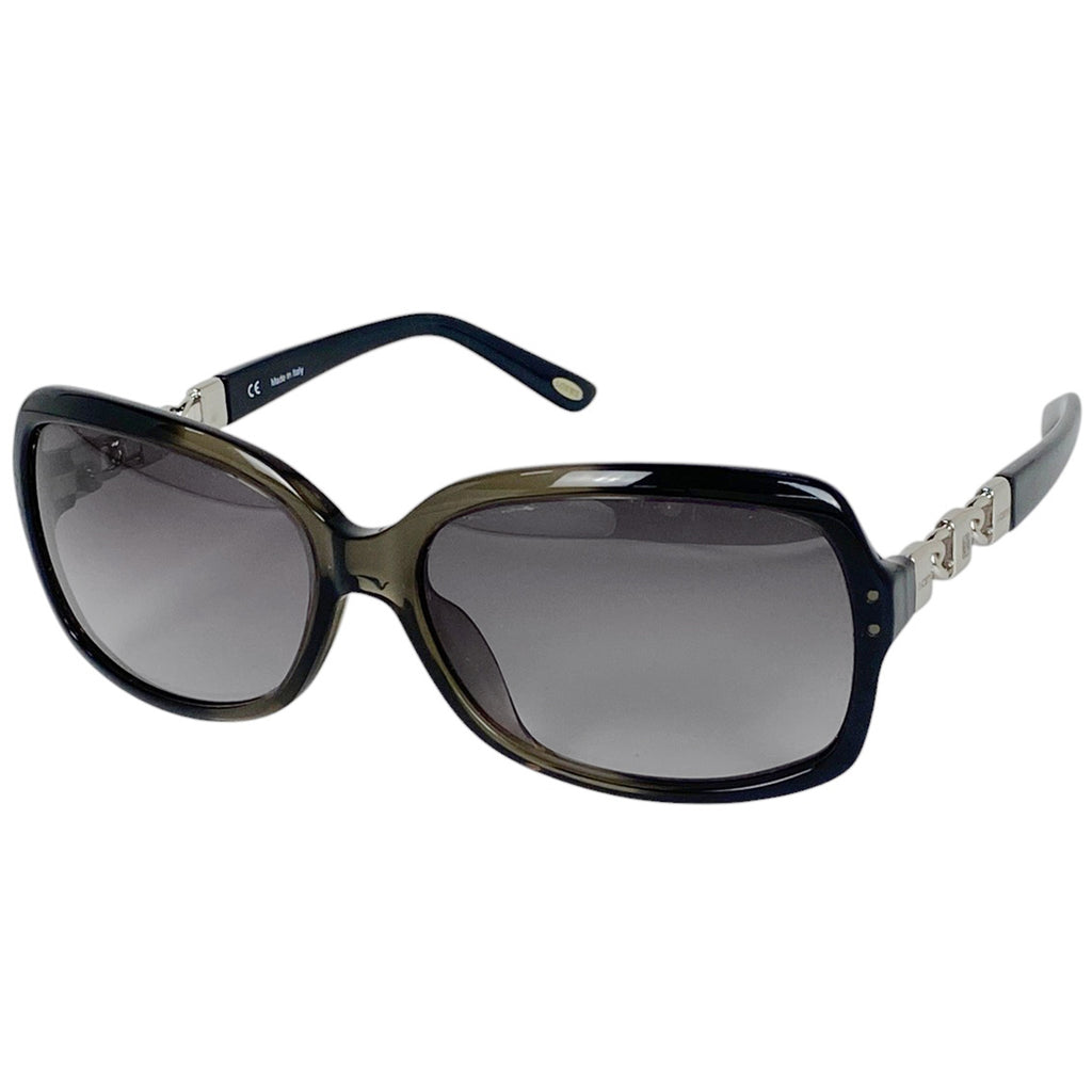 ロエベ アナグラム サングラス ロゴ グラデーション アイウェア サングラス プラスチック ブラック SLW773 レディース 【中古】brbag