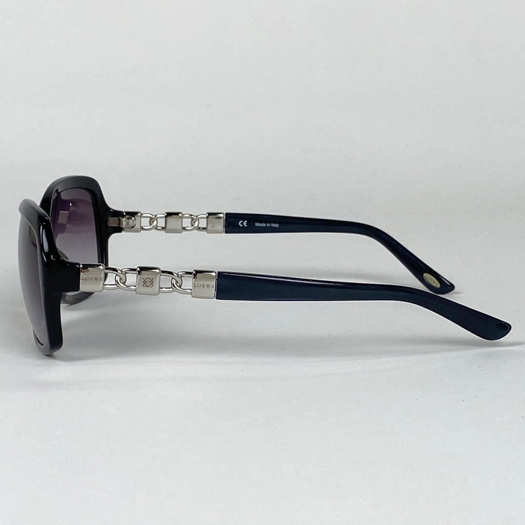 ロエベ アナグラム サングラス ロゴ グラデーション アイウェア サングラス プラスチック ブラック SLW773 レディース 【中古】brbag