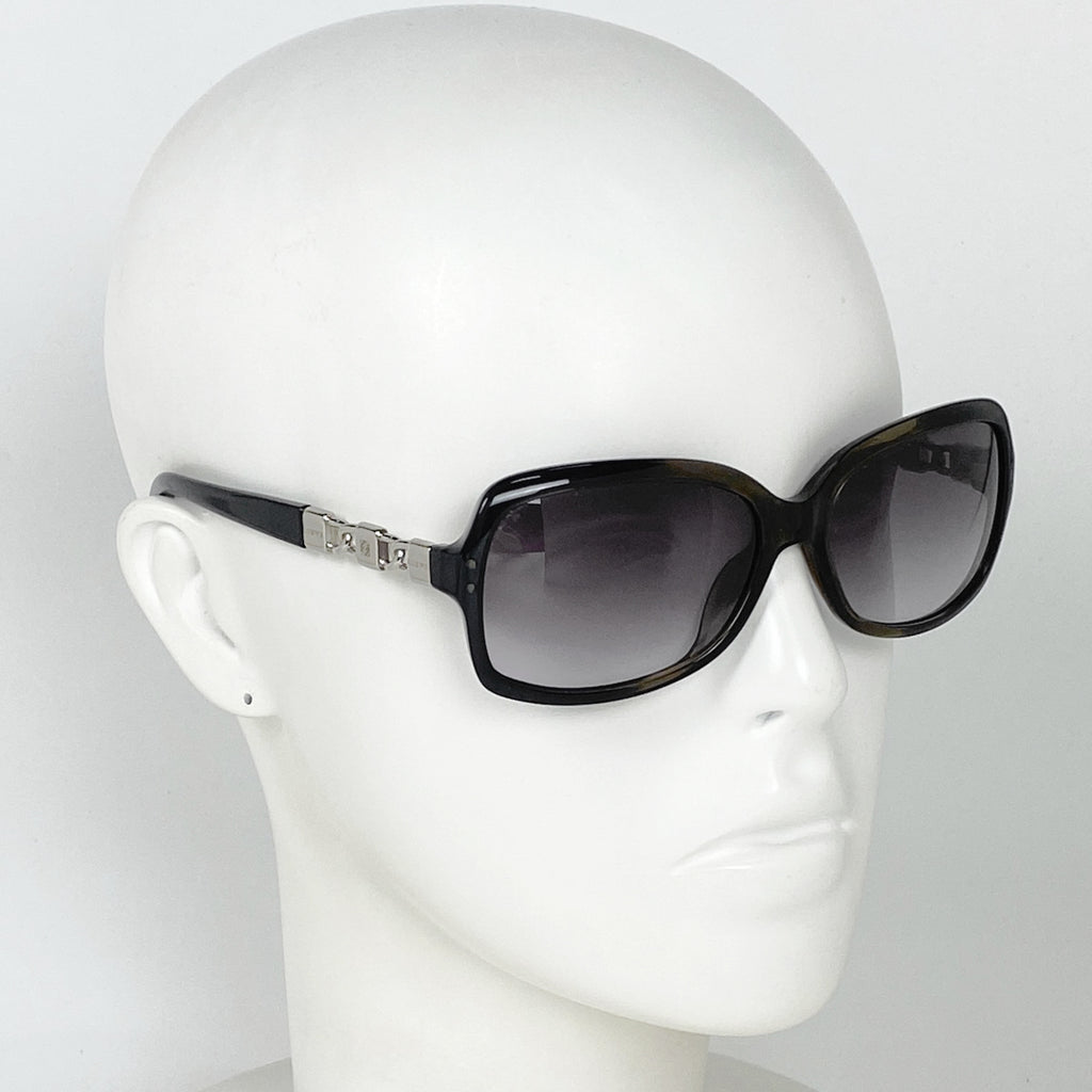 ロエベ アナグラム サングラス ロゴ グラデーション アイウェア サングラス プラスチック ブラック SLW773 レディース 【中古】brbag