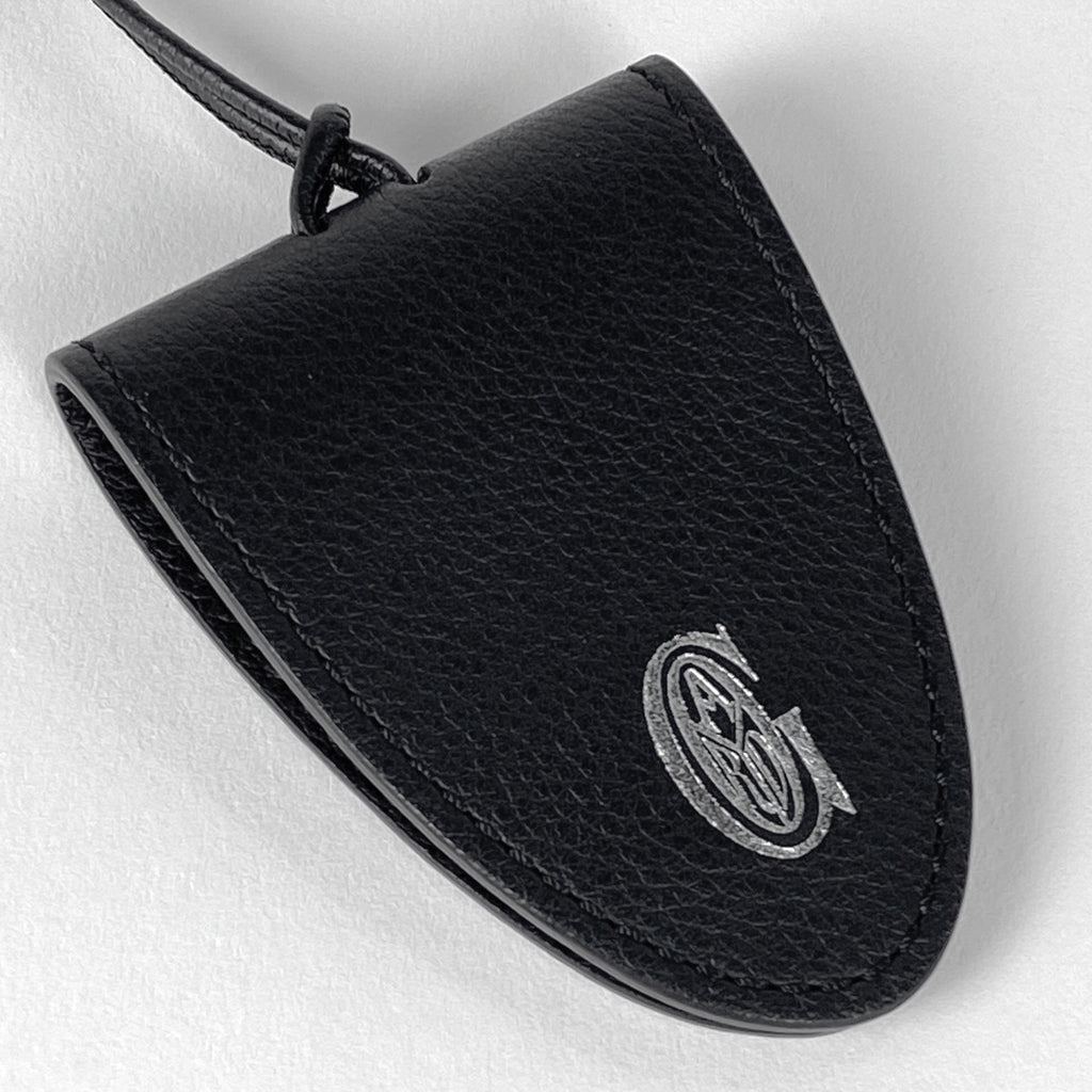 ゴヤール ロゴ マネークリップ マグネット 磁石 マネークリップ レザー ブラック レディース 【中古】brbag