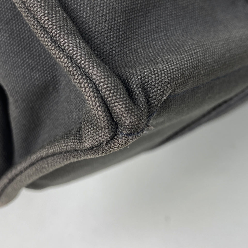 エルメス フールトゥ PM ハンドバッグ ハンドバッグ キャンバス ブラック グレー レディース 【中古】brbag