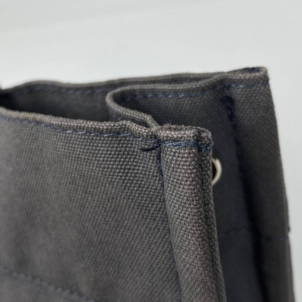 エルメス フールトゥ PM ハンドバッグ ハンドバッグ キャンバス ブラック グレー レディース 【中古】brbag