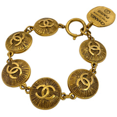 シャネル ココマーク ブレスレット 31 RUE CAMBON 腕輪 ブレスレット GP ゴールド レディース 【中古】bracc