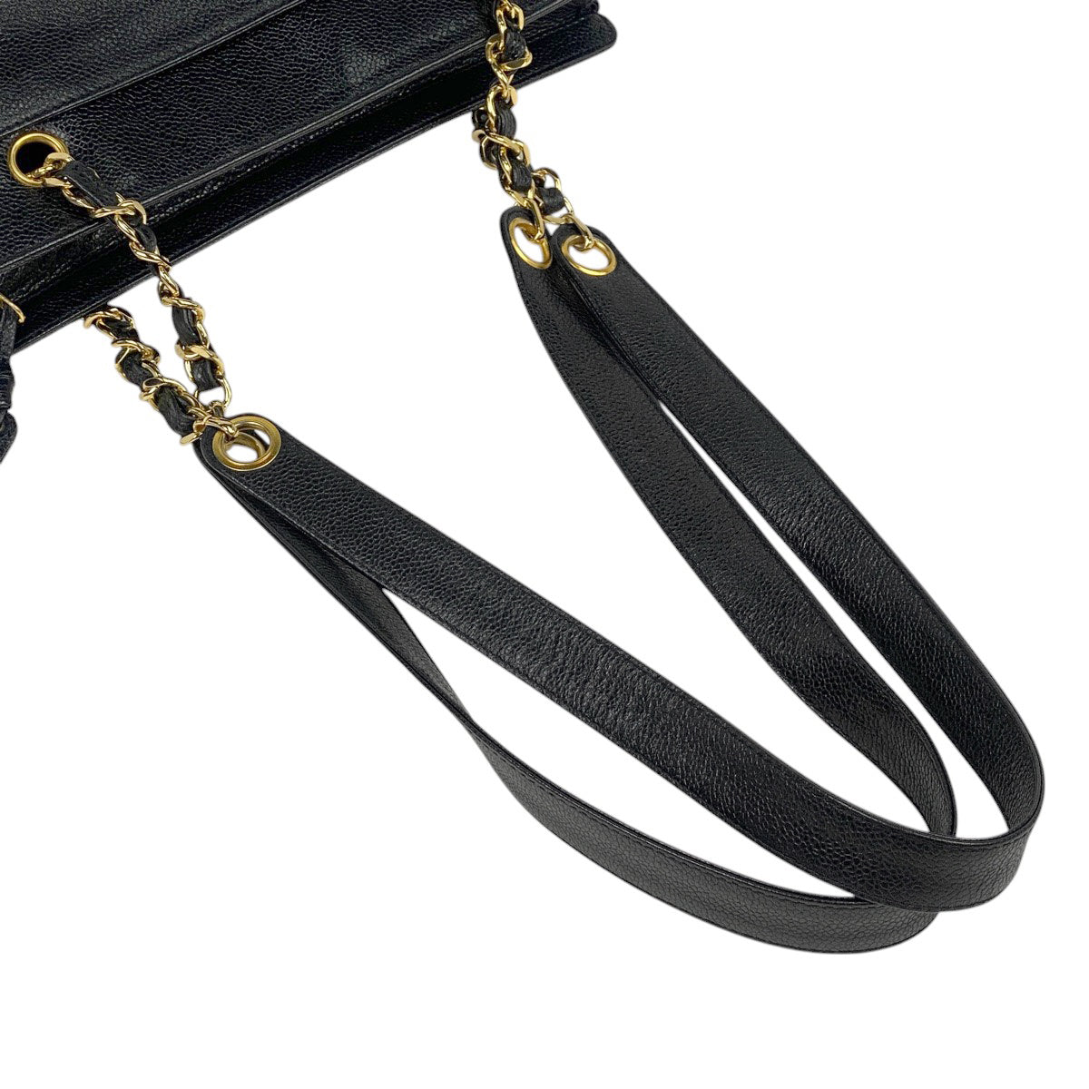 バイセル公式】シャネル トリプルココマーク チェーン トートバッグ