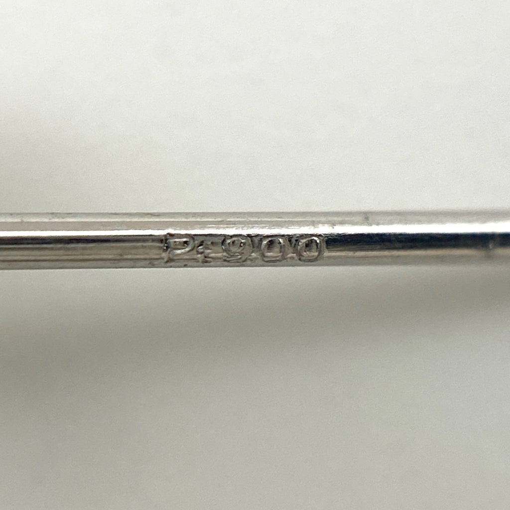 メレダイヤ デザインピアス プラチナ ピアス Pt900 ダイヤモンド レディース 【中古】nbjwl