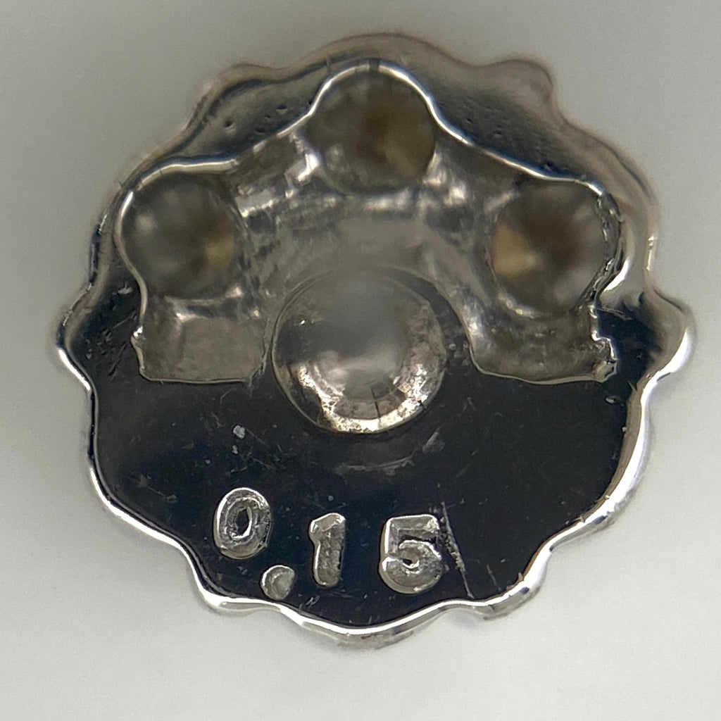メレダイヤ デザインピアス プラチナ ピアス Pt900 ダイヤモンド レディース 【中古】nbjwl