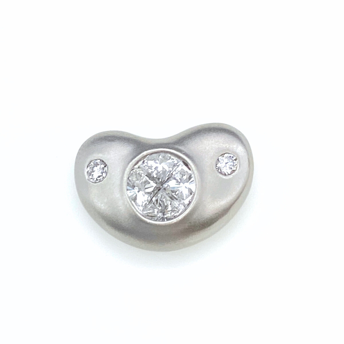 122【天然メレダイヤ0.15ct】PT900ペンダントトップ バイセル公式】メレダイヤ デザインペンダントトップ プラチナ