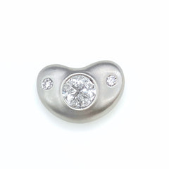 メレダイヤ デザインペンダントトップ プラチナ  ペンダントトップ Pt900 ダイヤモンド レディース 【中古】nbjwl