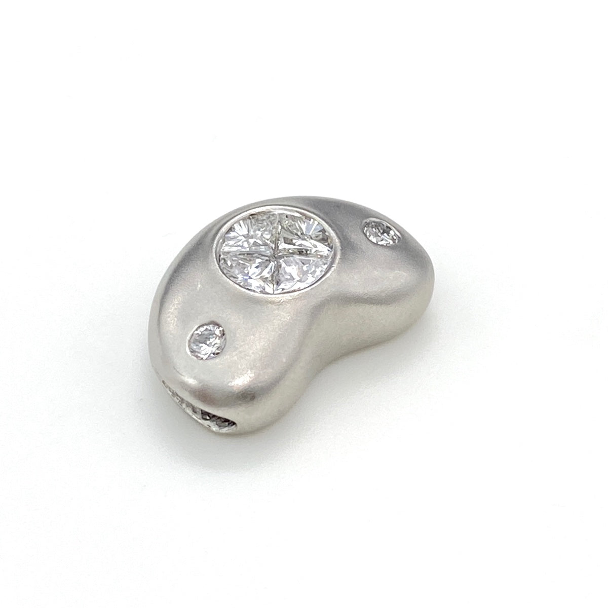 122【天然メレダイヤ0.15ct】PT900ペンダントトップ バイセル公式】メレダイヤ デザインペンダントトップ プラチナ