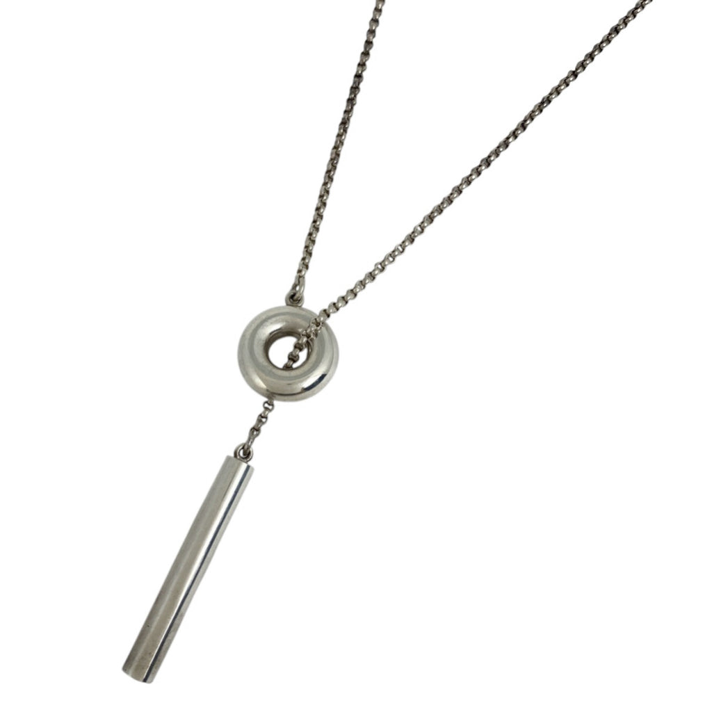ジョージジェンセン ペンデュラム　ネックレス ロング ネックレス シルバー925 シルバー レディース 【中古】bracc