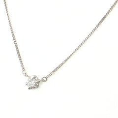 メレダイヤ デザインネックレス プラチナ ペンダント ネックレス Pt850 ダイヤモンド レディース 【中古】nbjwl