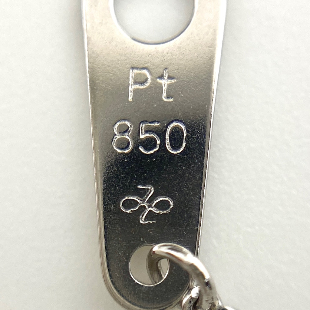 メレダイヤ デザインネックレス プラチナ ペンダント ネックレス Pt850 ダイヤモンド レディース 【中古】nbjwl