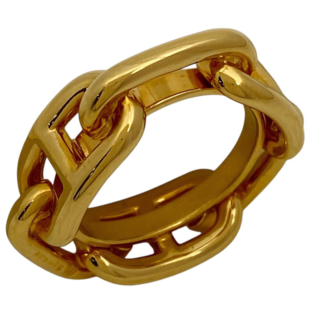 エルメス ルガテ シェーヌダンクル スカーフ留め スカーフリング GP ゴールド レディース 【中古】brbag