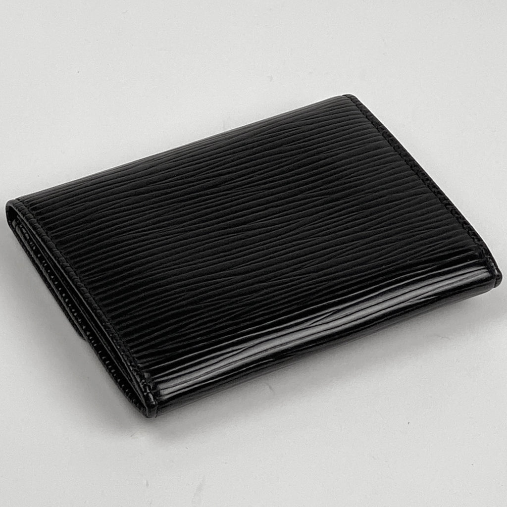 ルイ・ヴィトン ポルト モネ サーンプル 小銭入れ カード入れ コインケース エピ ノワール (ブラック) M63412 レディース 【中古】brbag