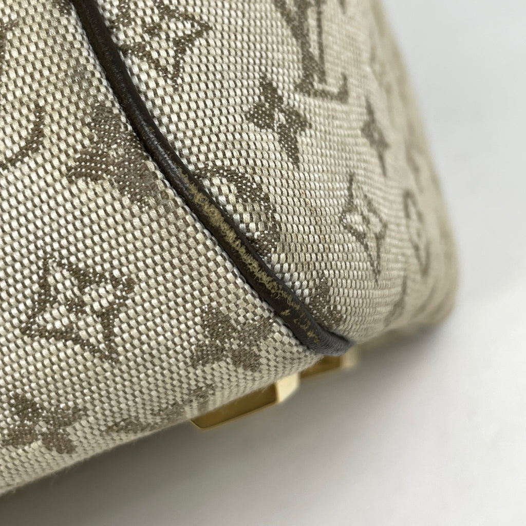 ルイ・ヴィトン ジョセフィーヌ PM 手提げ ハンドバッグ モノグラムミニ カーキ M92215 【中古】brbag