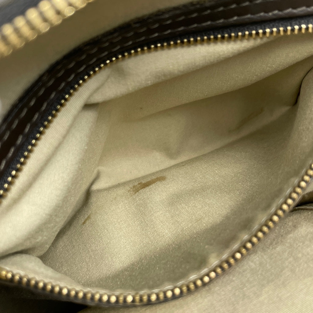 ルイ・ヴィトン ジョセフィーヌ PM 手提げ ハンドバッグ モノグラムミニ カーキ M92215 【中古】brbag