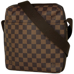 ルイ・ヴィトン トロター ボブール 肩掛け ショルダーバッグ ダミエ ブラウン N41135 レディース 【中古】brbag
