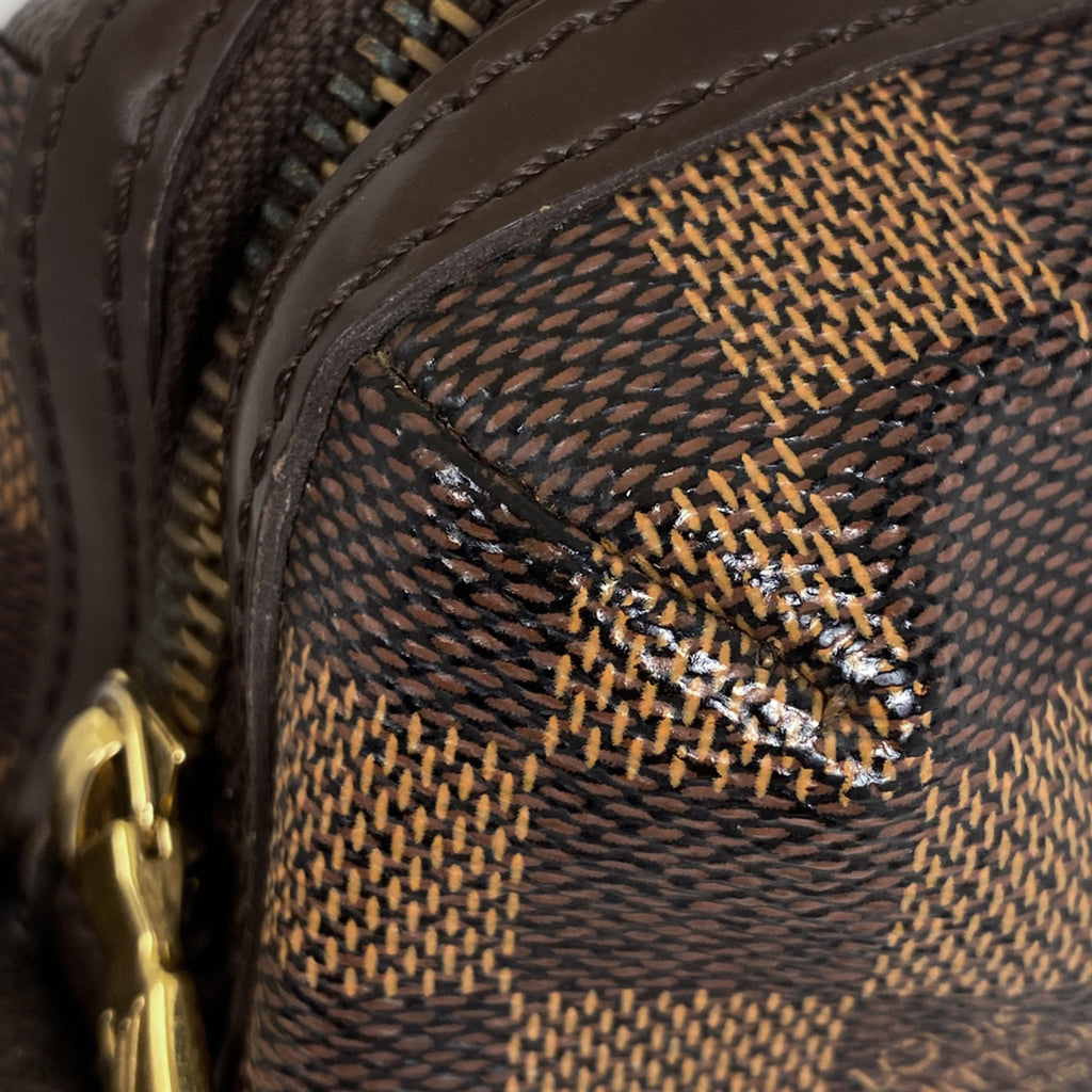 ルイ・ヴィトン トロター ボブール 肩掛け ショルダーバッグ ダミエ ブラウン N41135 レディース 【中古】brbag