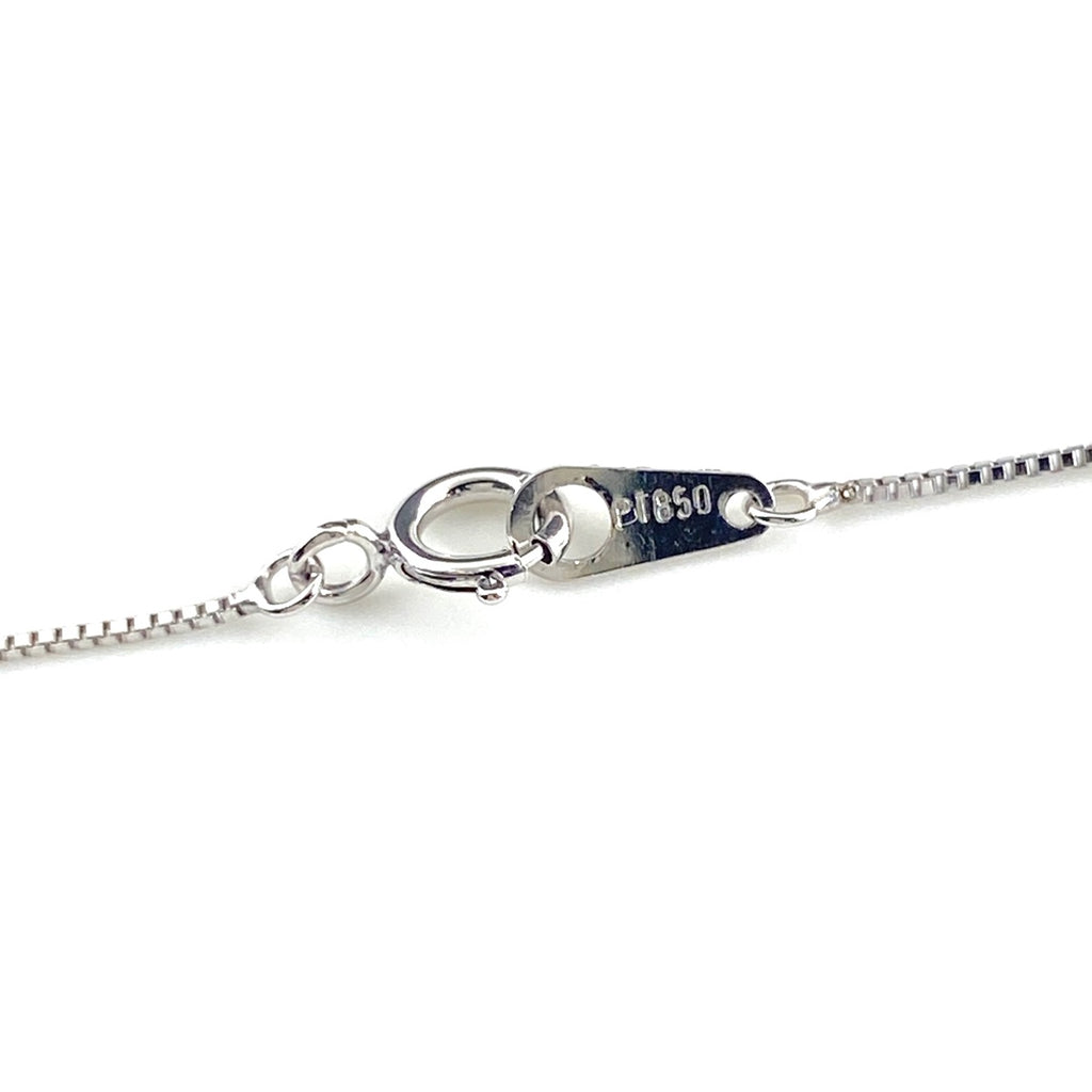 メレダイヤ デザインネックレス プラチナ ペンダント ネックレス Pt900 Pt850 ダイヤモンド レディース 【中古】nbjwl