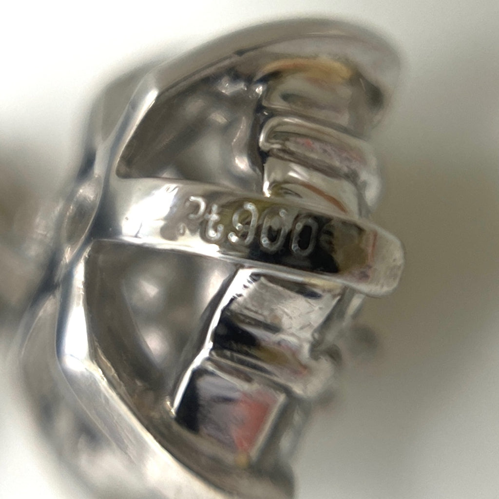 メレダイヤ デザインネックレス プラチナ ペンダント ネックレス Pt900 Pt850 ダイヤモンド レディース 【中古】nbjwl