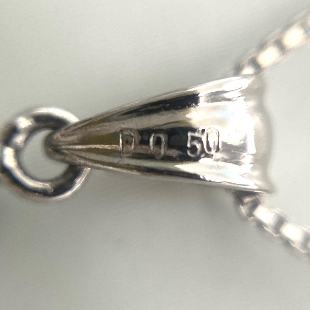 メレダイヤ デザインネックレス プラチナ ペンダント ネックレス Pt900 Pt850 ダイヤモンド レディース 【中古】nbjwl