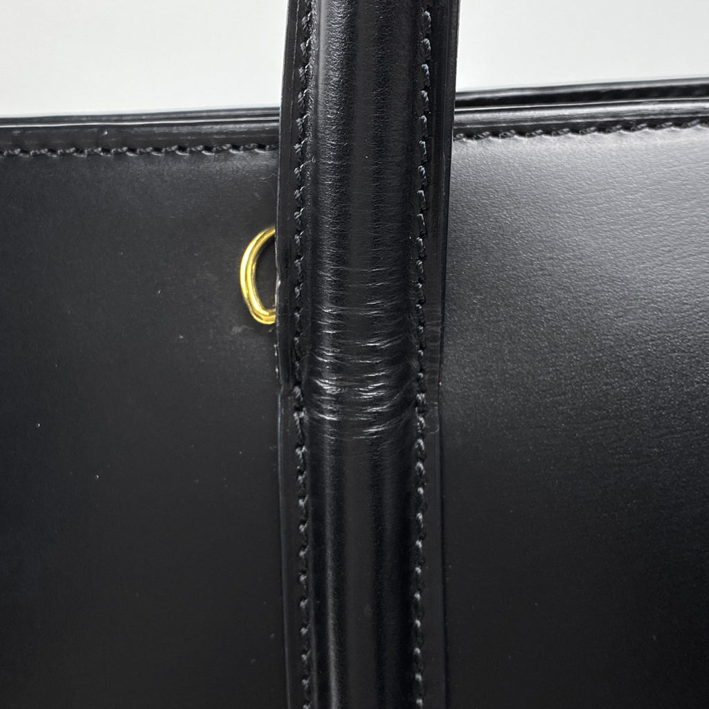 カルティエ パンテール ハンドバッグ ショルダーバッグ ハンドバッグ レザー ブラック レディース 【中古】brbag
