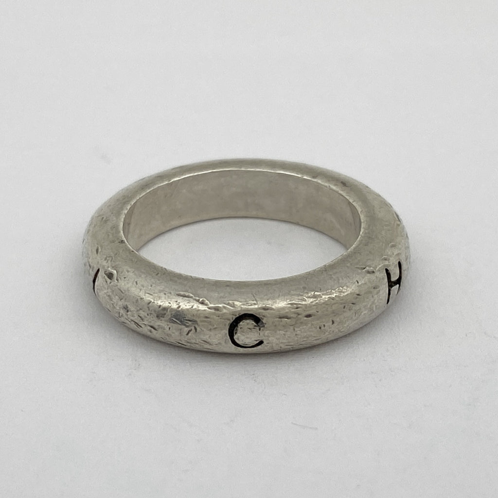 シャネル ロゴ リング 指輪 リング 13号 シルバー925 シルバー レディース 【中古】bracc