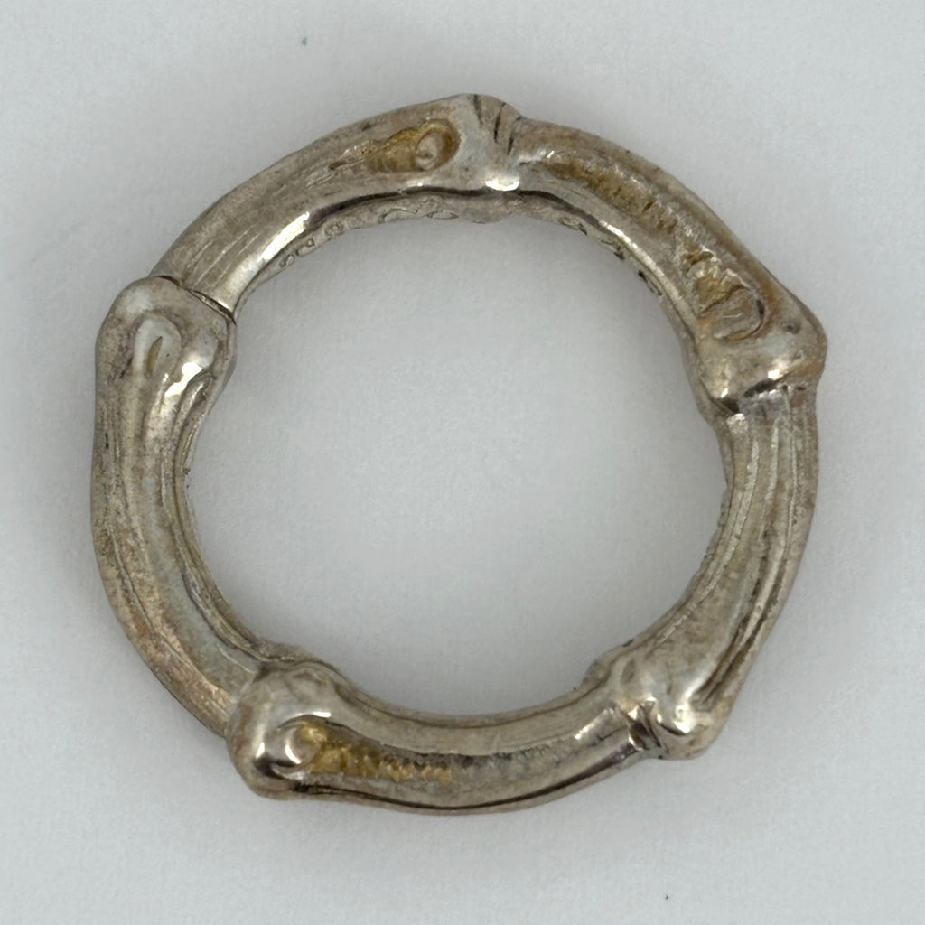 ティファニー バンブー リング 1996 指輪 リング 8号 シルバー925 シルバー レディース 【中古】bracc