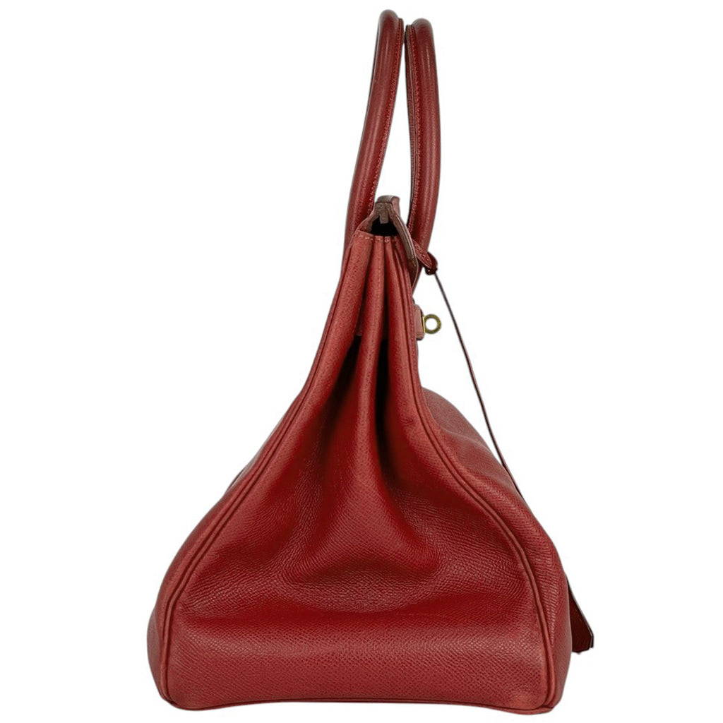 エルメス バーキン 35 ハンドバッグ レッド 〇Y レディース 【中古】brbag