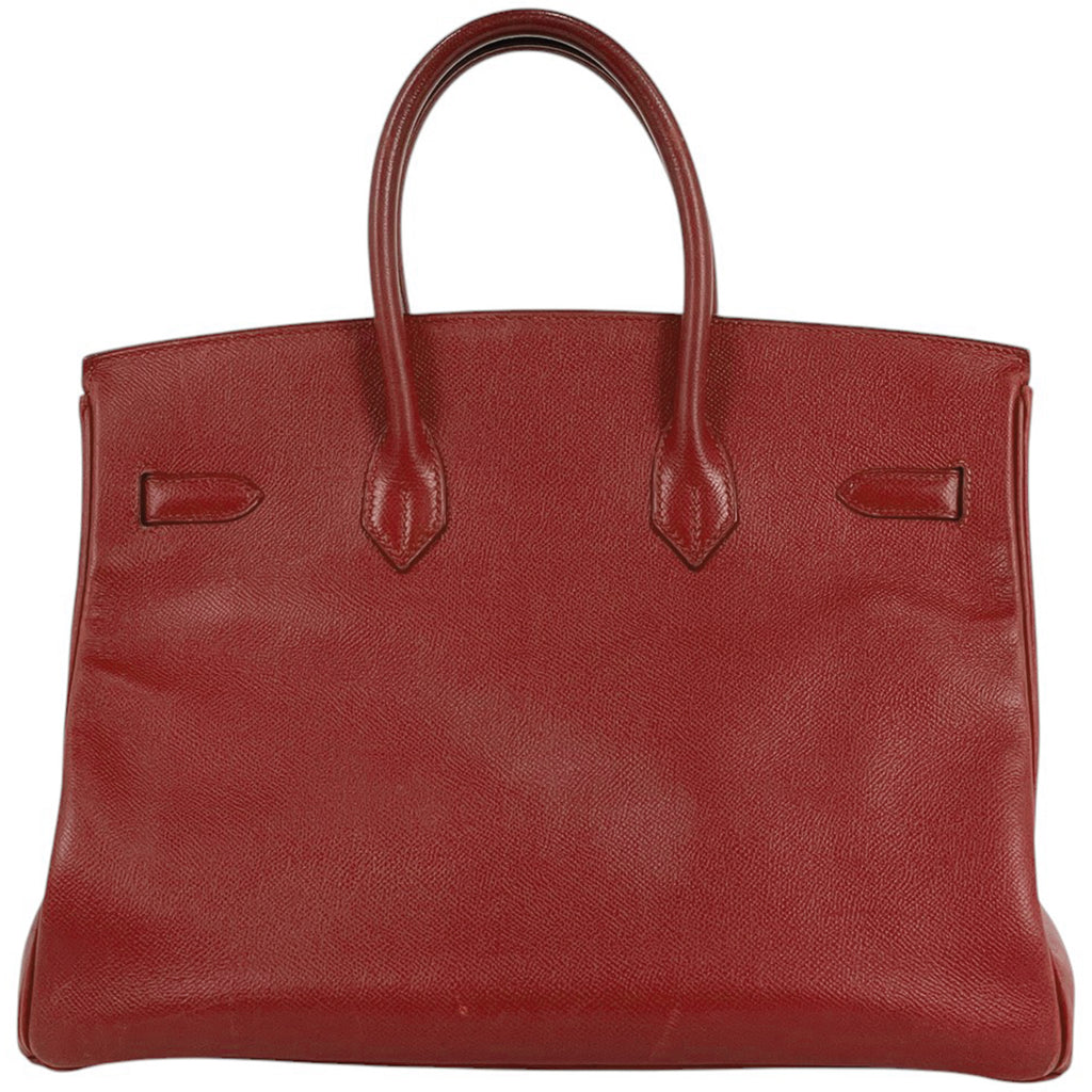 エルメス バーキン 35 ハンドバッグ レッド 〇Y レディース 【中古】brbag