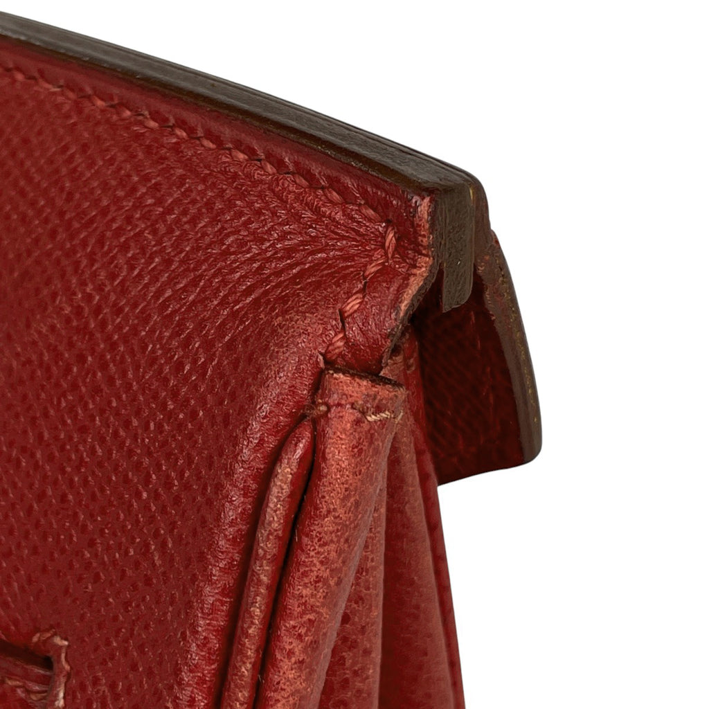 エルメス バーキン 35 ハンドバッグ レッド 〇Y レディース 【中古】brbag