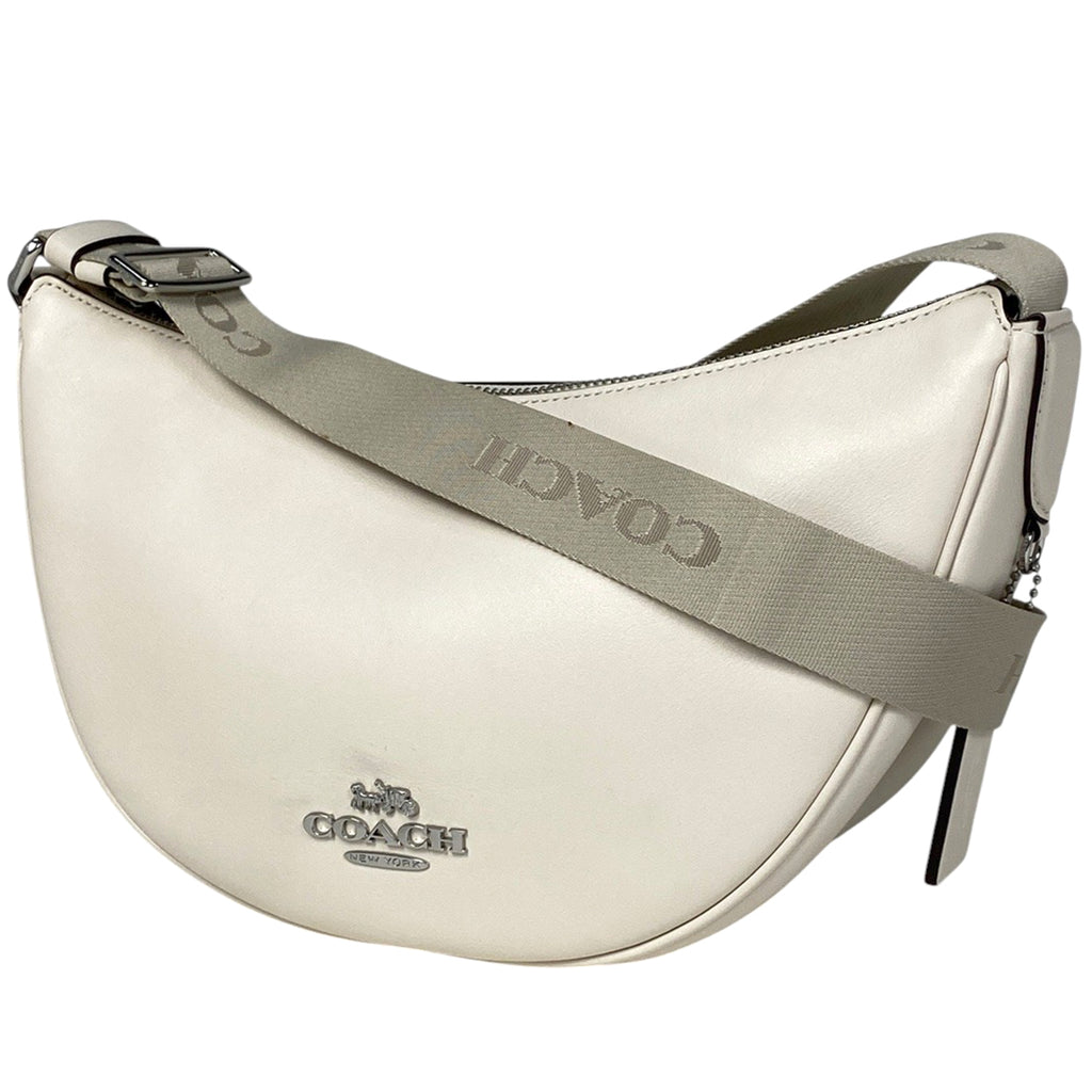 コーチ ペース ショルダーバッグ ロゴ ショルダーバッグ レザー ホワイト CT644 レディース 【中古】brbag
