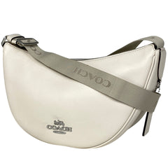 コーチ ペース ショルダーバッグ ロゴ ショルダーバッグ レザー ホワイト CT644 レディース 【中古】brbag