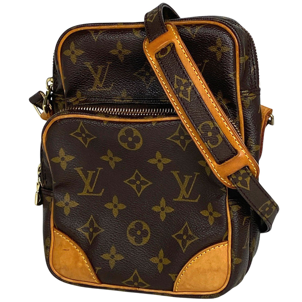 ルイ・ヴィトン アマゾン 斜め掛け ショルダーバッグ モノグラム ブラウン M45236 レディース 【中古】brbag