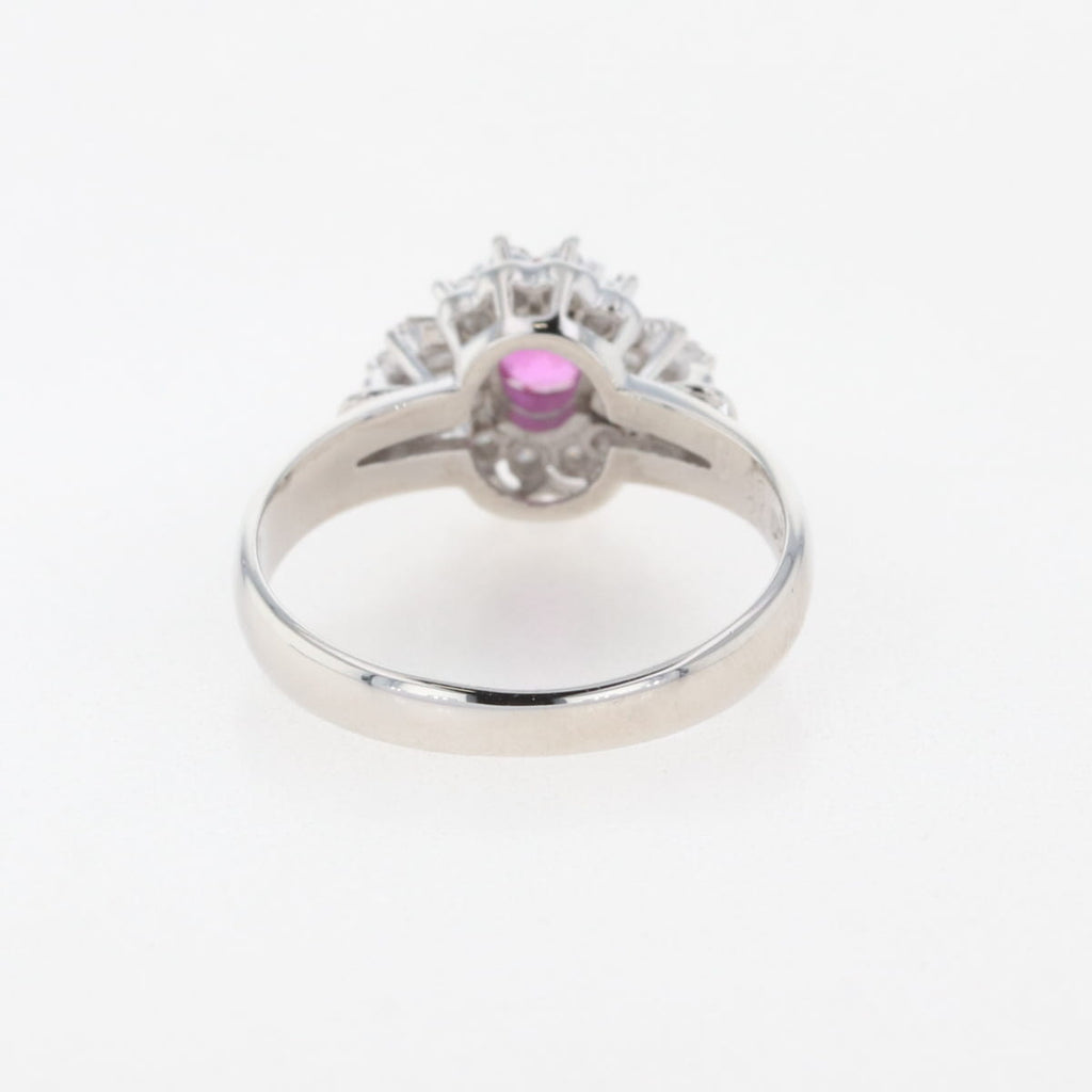 PT900 ルビー リング プラチナ 8号 レディース 【中古】nbjwl