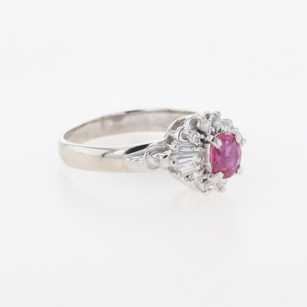 PT900 ルビー リング プラチナ 8号 レディース 【中古】nbjwl