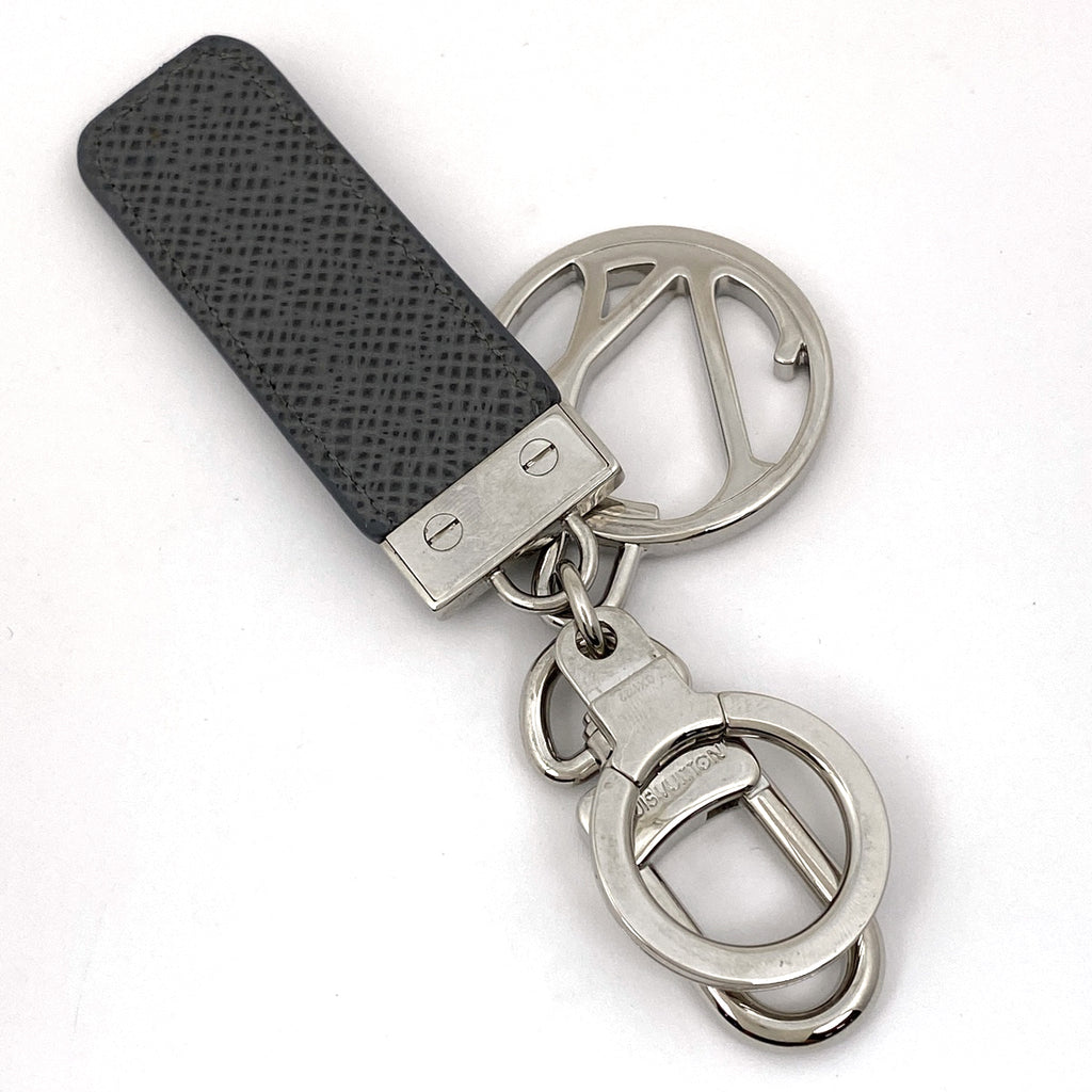 ルイ・ヴィトン ポルトクレ LV クラブ バッグチャーム キーホルダー タイガ アルドワーズ M65046 メンズ 【中古】brbag