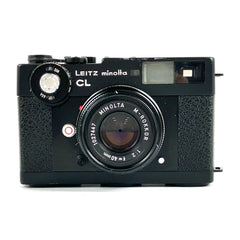 ミノルタ MINOLTA LEITZ CL + M-ROKKOR 40mm F2 ライカ Mマウント フィルム レンジファインダーカメラ 【中古】cambb