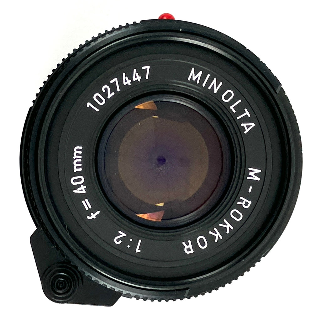 ミノルタ MINOLTA LEITZ CL + M-ROKKOR 40mm F2 ライカ Mマウント フィルム レンジファインダーカメラ 【中古】cambb