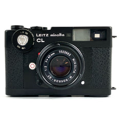 ミノルタ MINOLTA LEITZ CL + M-ROKKOR 40mm F2 ライカ Mマウント フィルム レンジファインダーカメラ 【中古】cambb
