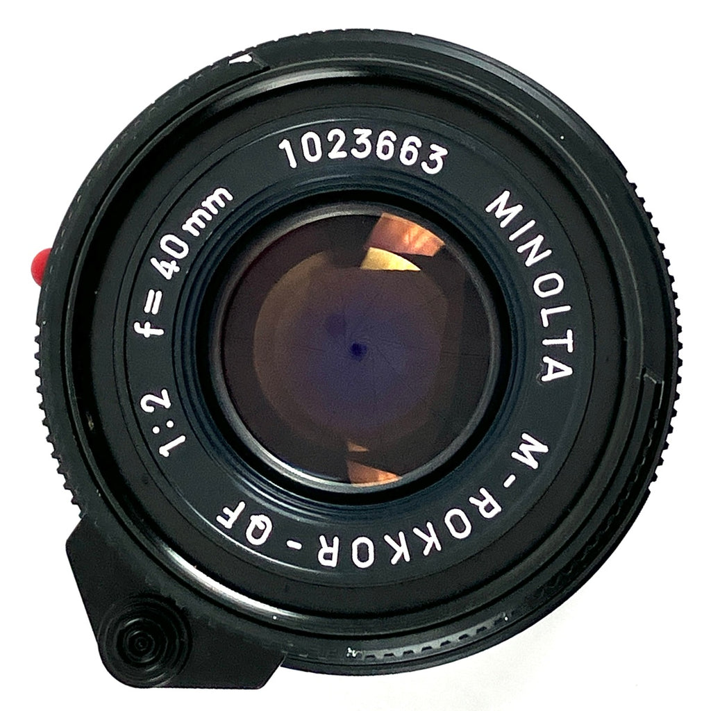 ミノルタ MINOLTA LEITZ CL + M-ROKKOR 40mm F2 ライカ Mマウント フィルム レンジファインダーカメラ 【中古】cambb