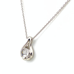 メレダイヤ デザインネックレス プラチナ ペンダント ネックレス Pt900 Pt850 ダイヤモンド レディース 【中古】nbjwl