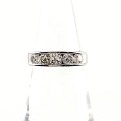 メレダイヤ デザインリング プラチナ 指輪 リング 10.5号 Pt900 ダイヤモンド レディース 【中古】nbjwl