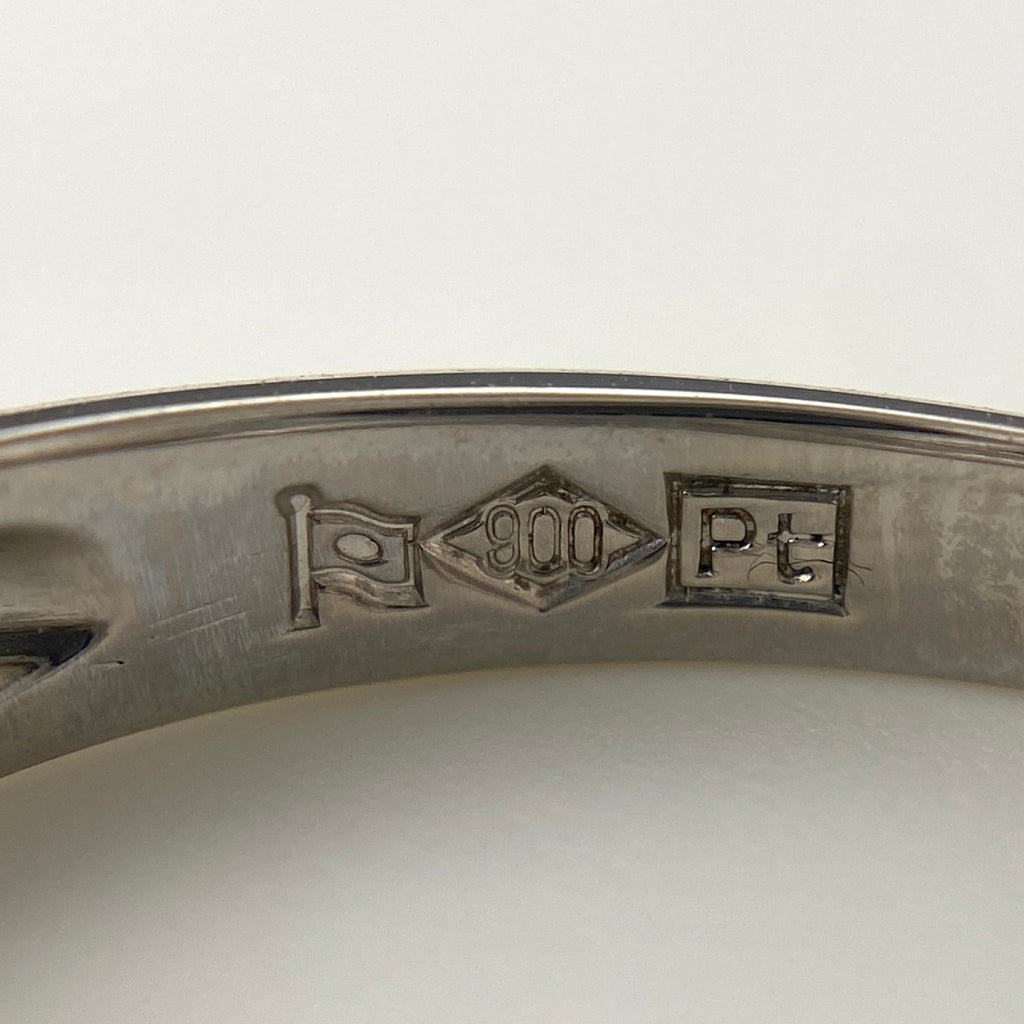 メレダイヤ デザインリング プラチナ 指輪 リング 10.5号 Pt900 ダイヤモンド レディース 【中古】nbjwl