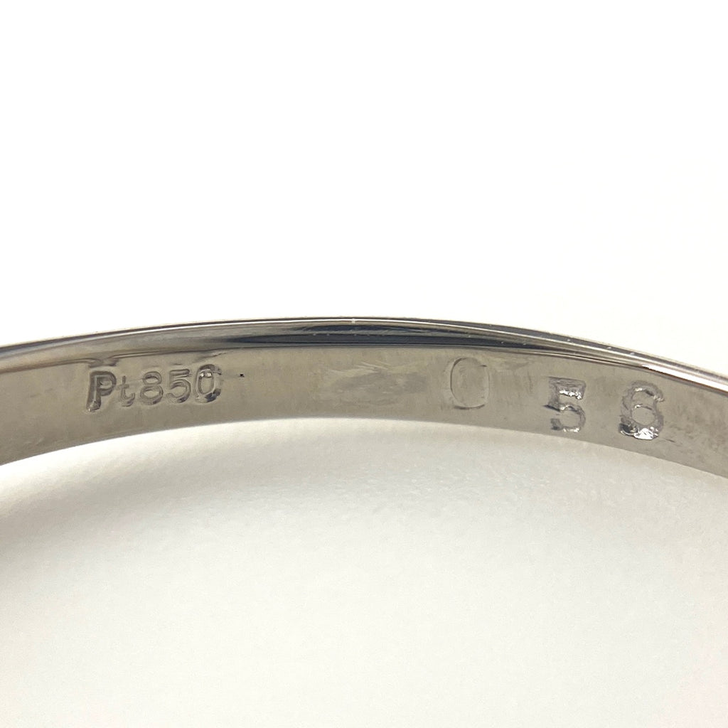 メレダイヤ デザインリング プラチナ 指輪 リング 11号 Pt900 ダイヤモンド レディース 【中古】nbjwl