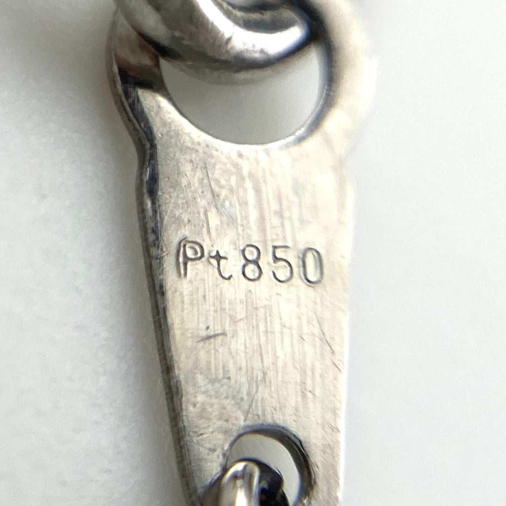 ルビー デザインネックレス プラチナ ペンダント メレダイヤ ダイヤモンド ネックレス Pt900 Pt850 ルビー レディース 【中古】nbjwl