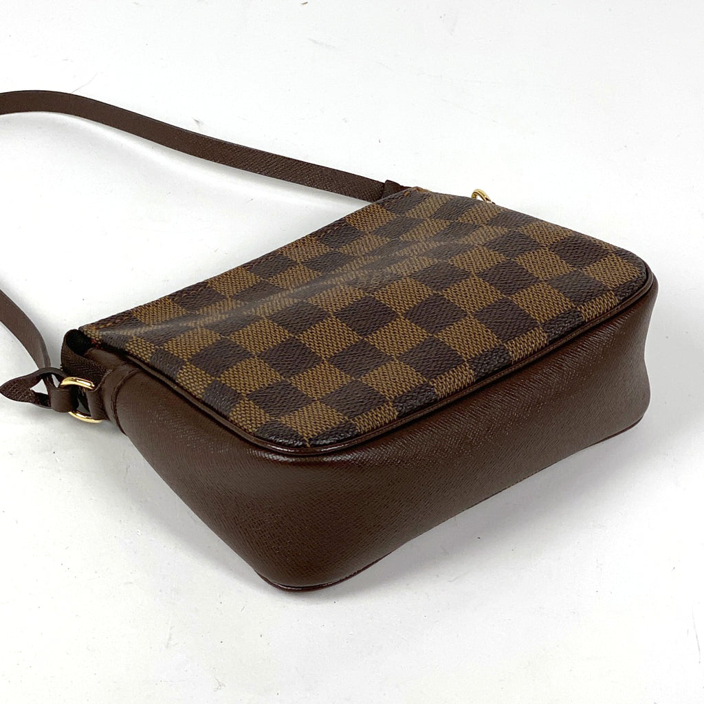 ルイ・ヴィトン トゥルース メイクアップ メイク コスメ 化粧ポーチ ダミエ ブラウン N51982 レディース 【中古】brbag